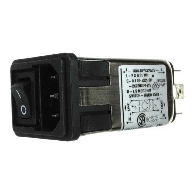 10CFS1 — TE Connectivity Corcom Filters product photo