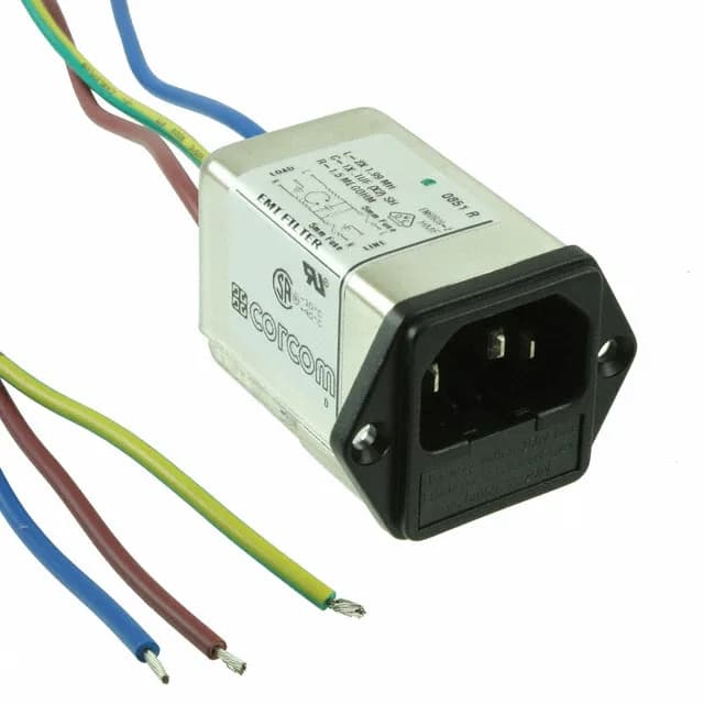 1-1609117-6 — TE Connectivity Corcom Filters product photo