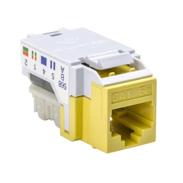 RJ45FC5E-YEL — HellermannTyton product photo