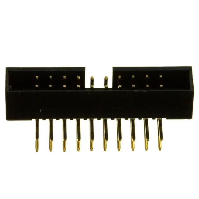 SBH21-NBPN-D10-RA-BK — Sullins Connector Solutions product photo