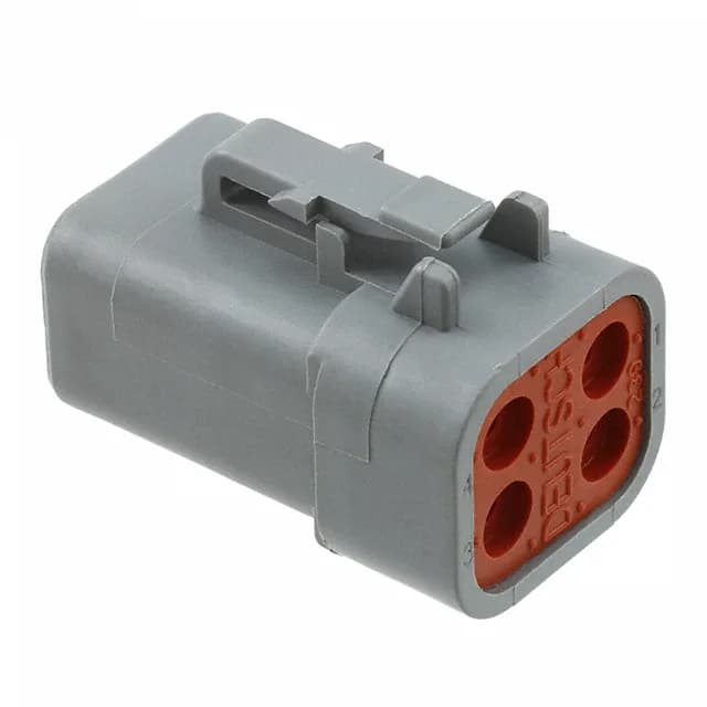 DTP06-4S — TE Connectivity Deutsch Connectors product photo
