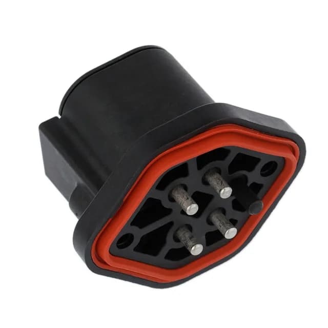 DTP10-4P — TE Connectivity Deutsch Connectors product photo