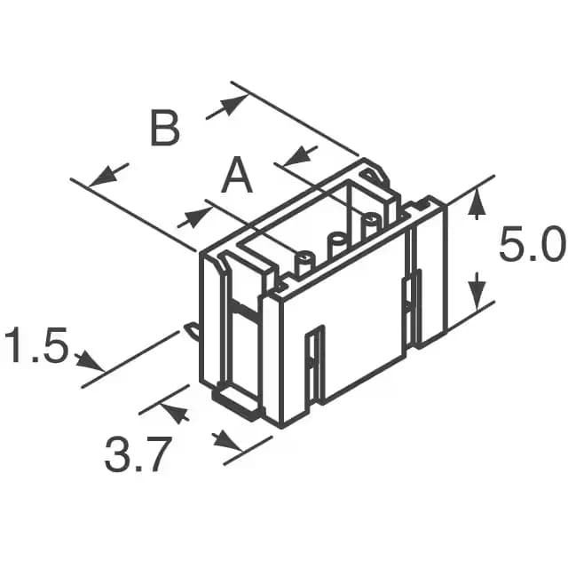 B9B-ZR-SM4-TF(LF)(SN) — JST Sales America Inc. product photo