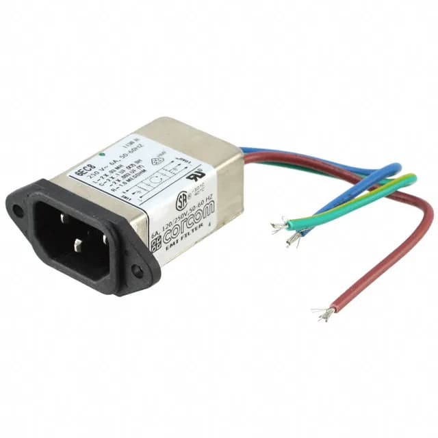 1-6609017-2 — TE Connectivity Corcom Filters product photo