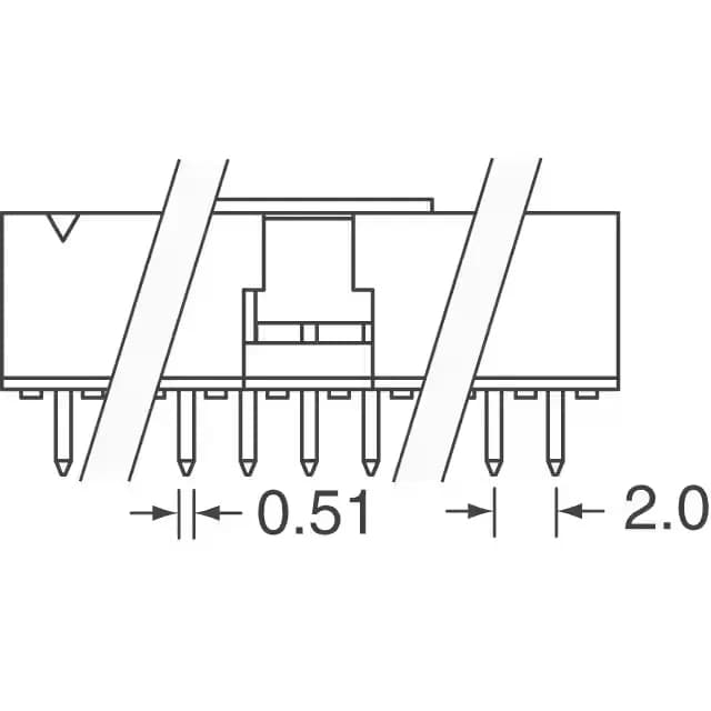 10075025-G01-04LF — Amphenol ICC (FCI) product photo