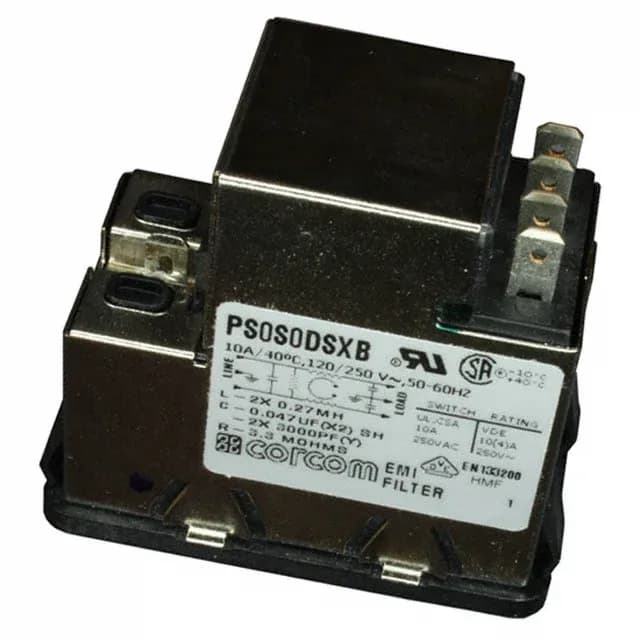 8-6609107-1 — TE Connectivity Corcom Filters product photo
