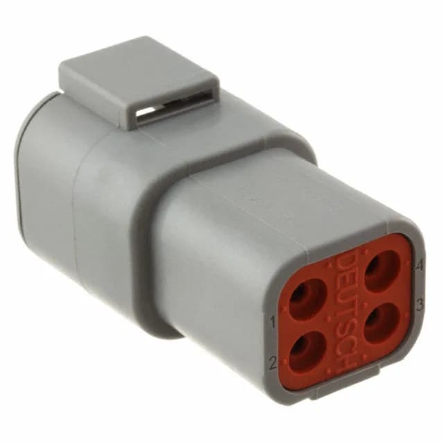 DTP04-4P — TE Connectivity Deutsch Connectors product photo