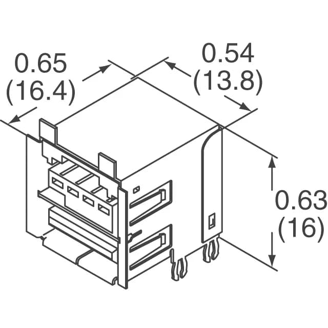 55917-900LF — Amphenol ICC (FCI) product photo