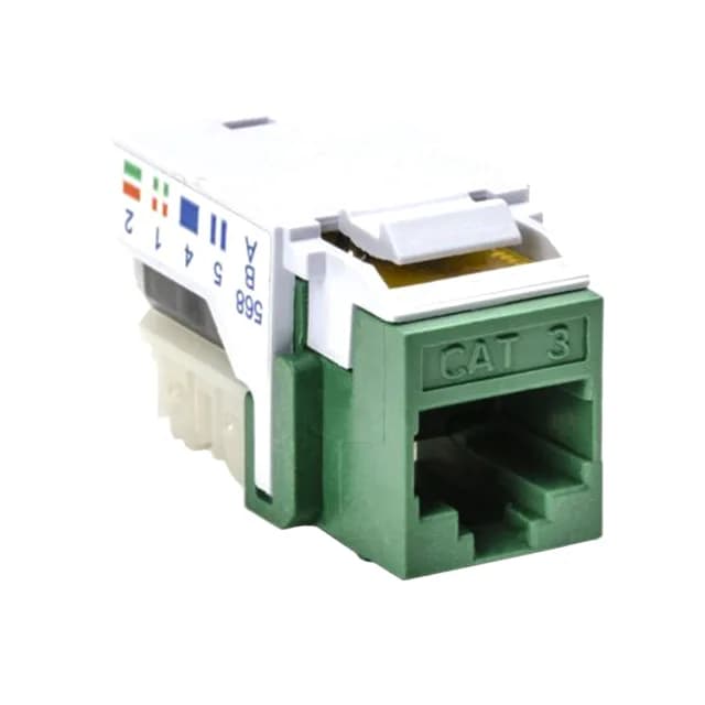 RJ45FC3-GRN — HellermannTyton product photo