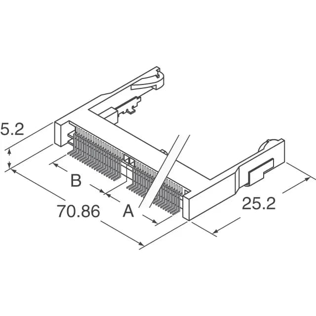 10033853-252ASLF — Amphenol ICC (FCI) product photo