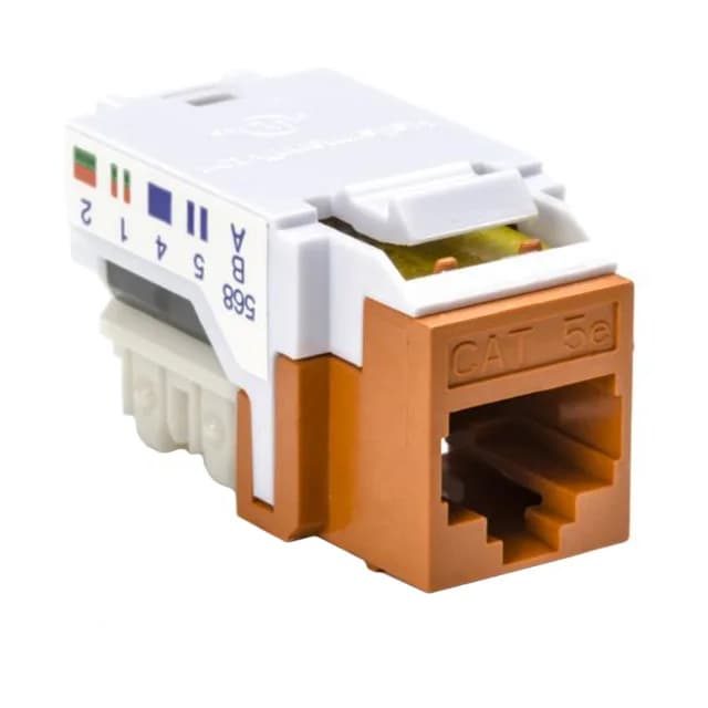 RJ45FC5E-ORN — HellermannTyton product photo