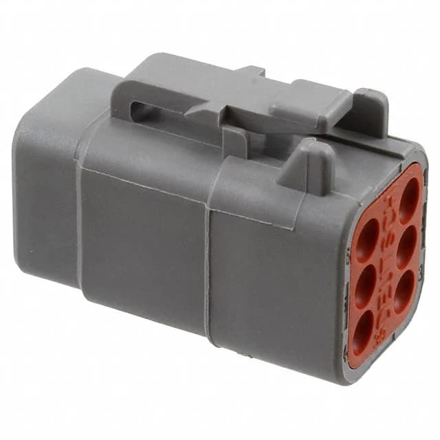 DTM06-6S — TE Connectivity Deutsch Connectors product photo