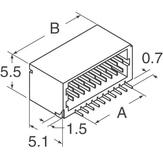 SM30B-SRDS-G-TF(LF)(SN) — JST Sales America Inc. product photo