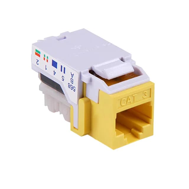 RJ11FC3-YEL — HellermannTyton product photo