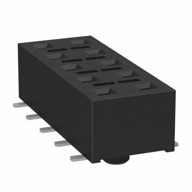 HLE-105-02-S-DV-BE-A-K-TR — Samtec Inc. product photo