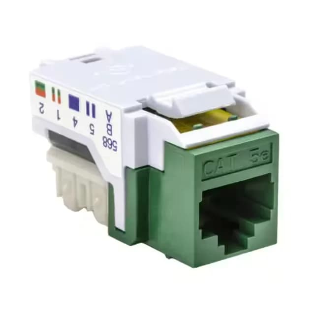 RJ45FC5E-GRN — HellermannTyton product photo