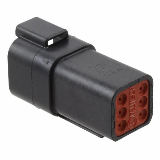 DT04-6P-CE02 — TE Connectivity Deutsch Connectors product photo