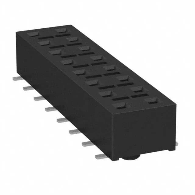 HLE-108-02-L-DV-BE-A-K-TR — Samtec Inc. product photo