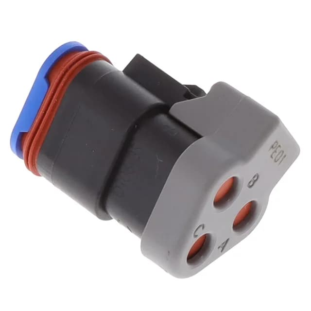 DT06-3S-PE01 — TE Connectivity Deutsch Connectors product photo