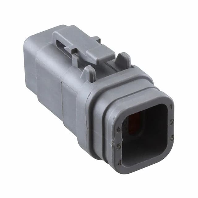 DTM06-6S-E007 — TE Connectivity Deutsch Connectors product photo