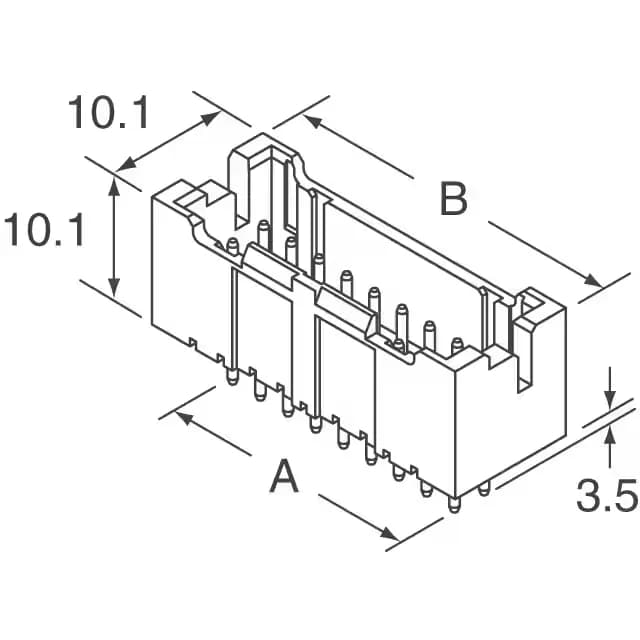 B18B-XADSS-N(LF)(SN) — JST Sales America Inc. product photo