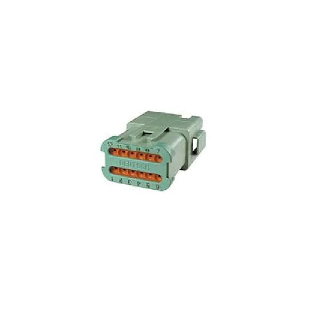 DT04-12PC-BE02 — TE Connectivity Deutsch Connectors product photo