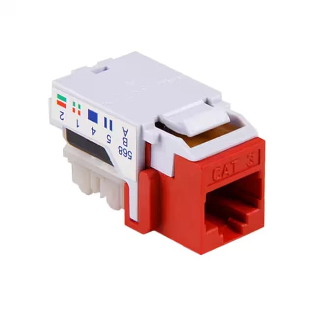 RJ11FC3-RED — HellermannTyton product photo