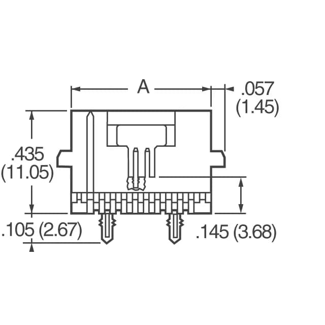 104550-3 — TE Connectivity AMP Connectors product photo