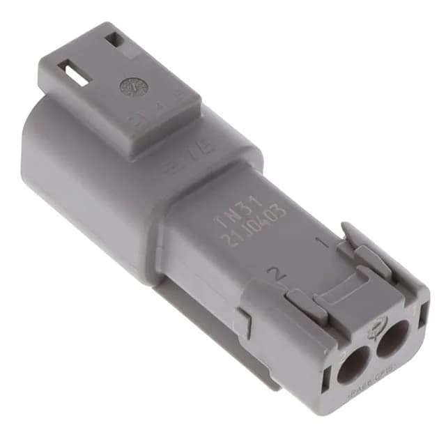 DT04-2P-TN31 — TE Connectivity Deutsch Connectors product photo