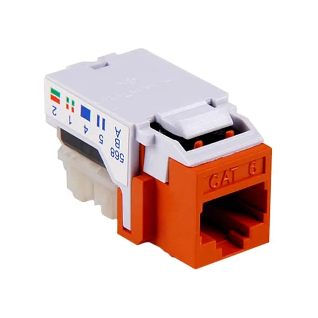 RJ45FC6-ORN — HellermannTyton product photo