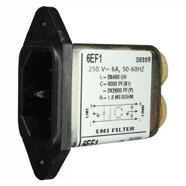 6609015-5 — TE Connectivity Corcom Filters product photo