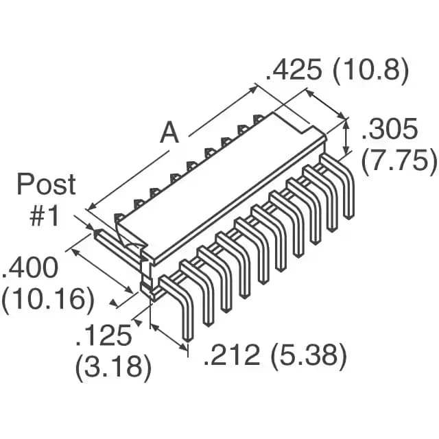 640389-5 — TE Connectivity AMP Connectors product photo