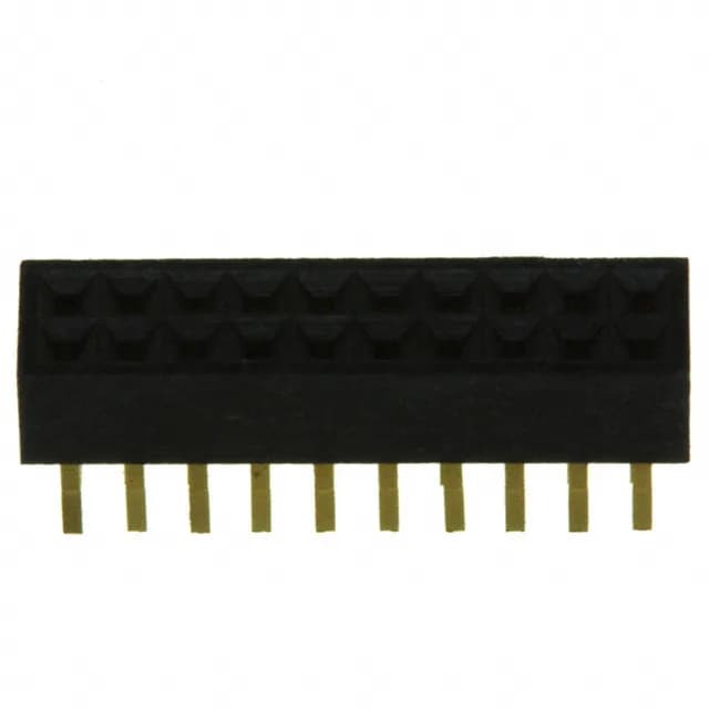 SFM210-LPSE-D10-ST-BK — Sullins Connector Solutions product photo