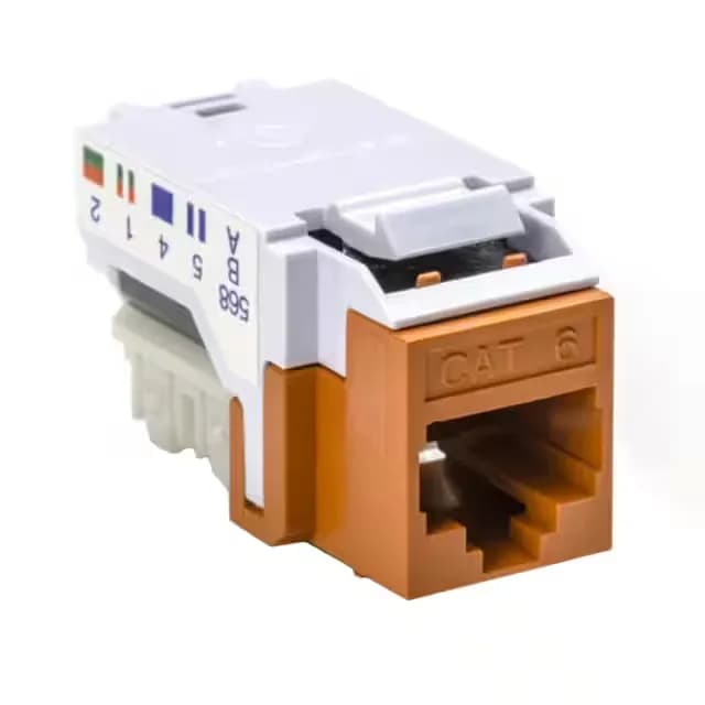 RJ45FC6B-ORN — HellermannTyton product photo