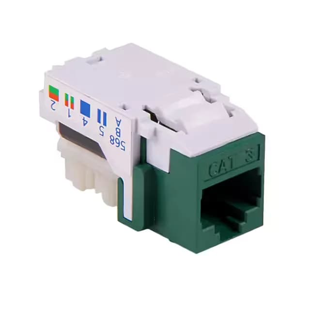 RJ11FC3-GRN — HellermannTyton product photo